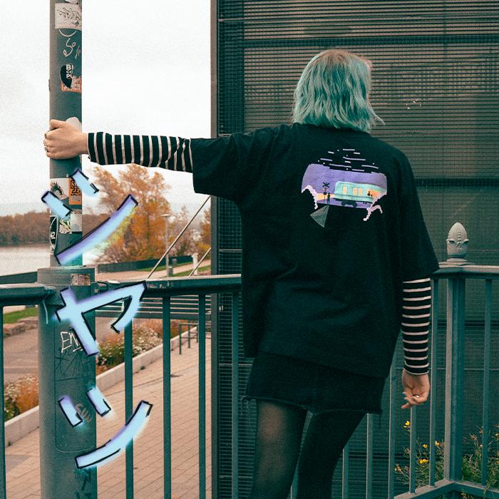 Japanische Oversize Shirts